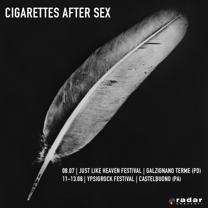 Cigarettes after Sex: due nuove imperdibili date per la band rivelazione del dream pop americano
